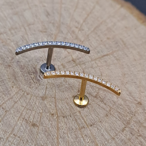 Labret -arco fantasía titanio F136