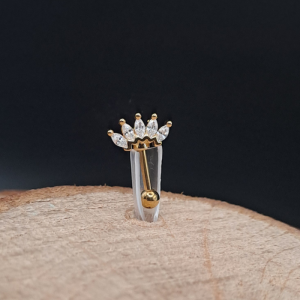 Rook dorado 5 pétalos