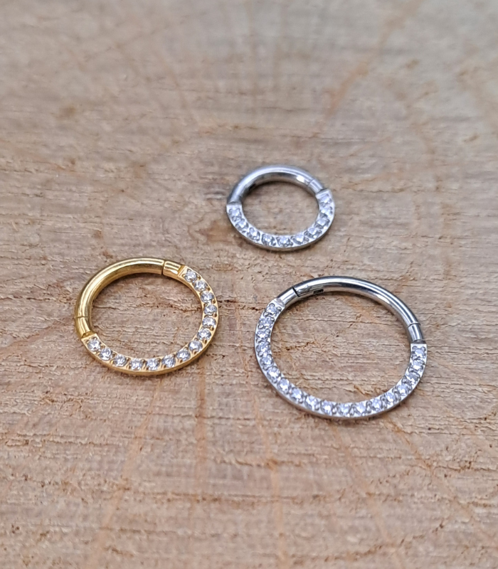 Aro segmento 1,2 mm brillo plano